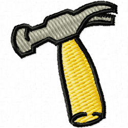 Construction Tools Embroidery Design 5 Construction Tools Embroidery Design 5